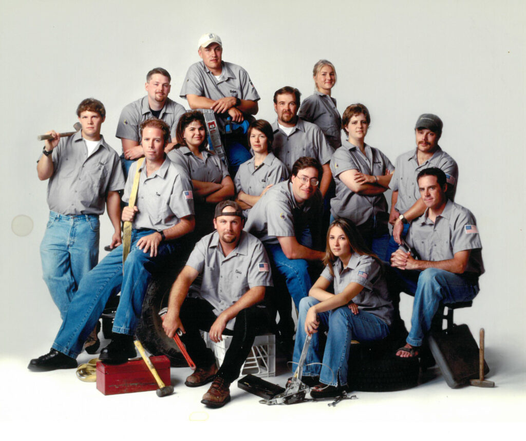 Archival image from the early 2000s... a very denim-y era for Eclipse.
